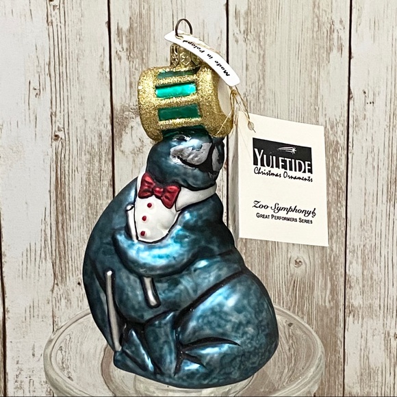 Zoo Symphony Seal Sea Lion Christmas Ornament - Picture 1 of 16